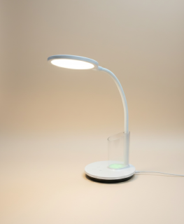 Светодиодный настольный светильник NOVOLAMPA Модель LA-R577, Арт. LAR577W (230В, 7Вт, 450Лм, 2700–6500К, IP20, Белый)