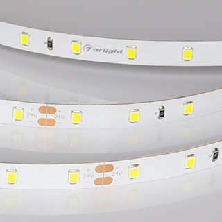 Лента RT-A60-8mm 24V Spring Green (4.8 W/m, IP20, 5m) (Arlight, -) | Arlight 055382