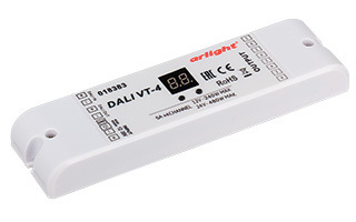 Диммер DALI VT-4 (12-36V, 240-720W, 4 адреса) (Arlight, -) | Arlight 018383