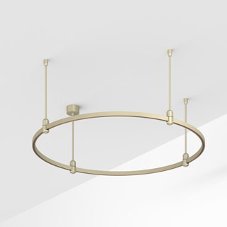Основание ART-APRIORI-ROUND-ROD-400-R1000 (OG) (Arlight, IP20 Металл) | Arlight 054448