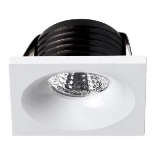 357701 SPOT NT18 293 белый Встраиваемый светильник IP20 LED 3000K 3W 160-265V DOT | Novotech NT357701