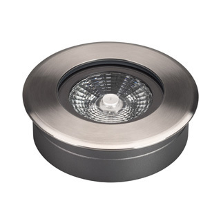 Светильник ART-GROUND-SLIM-R130-9W Warm3000 (SL, 30 deg, 24V) (Arlight, IP67 Металл) | Arlight 038165