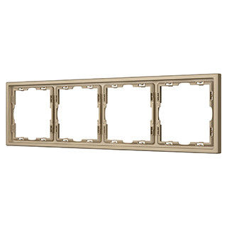 Рамка пластиковая FRM-NOBE-SFPL-4-GD (Arlight, -) | Arlight 054225