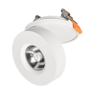 Светильник LGD-MONA-BUILT-R100-12W White5000 (WH, 24 deg) (Arlight, IP40 Металл) | Arlight 025464