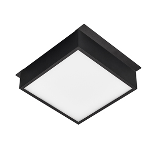 Светильник DL-GRIGLIATO-S140x140-18W Warm3000 (BK, 100 deg, 230) (Arlight, IP40 Металл) | Arlight 045698