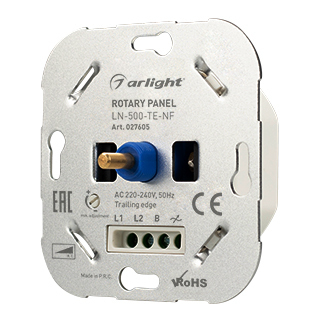 Панель роторная LN-500-TE-NF (230V, 2.2A) (Arlight, IP20 Металл) | Arlight 027605