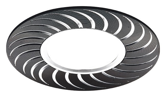 Встраиваемый светильник Ambrella Light Classic A720 A720 BK/AL | Ambrella Light AMBRA720BKAL