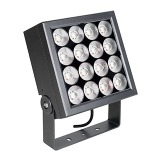 Светильник ALT-BLOCK-S220x220-50W Warm3000 (GR, 3 deg, 230V) (Arlight, IP66 Металл) | Arlight 054755