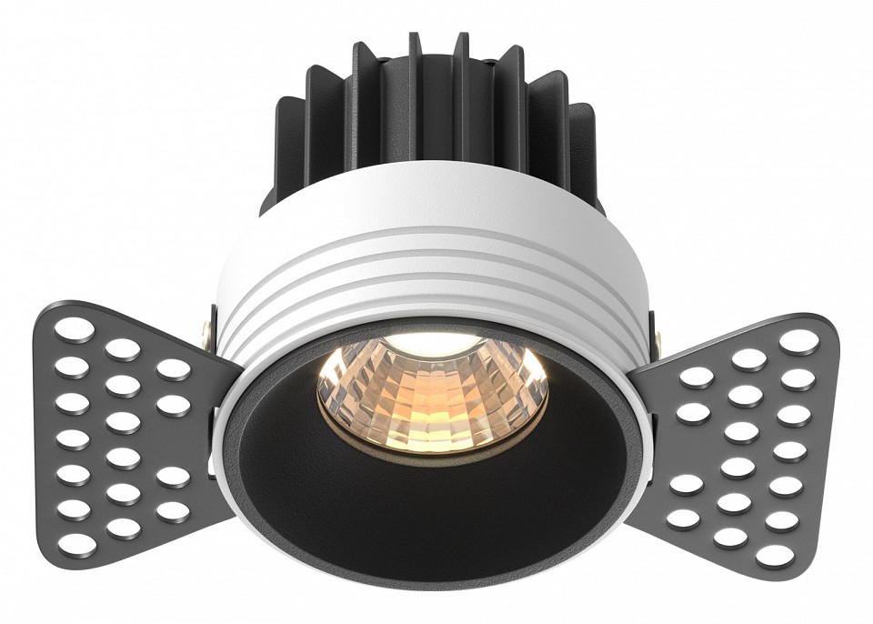 Встраиваемый светильник Maytoni Round DL058-7W3K-TRS-B | Maytoni MYDL058-7W3K-TRS-B