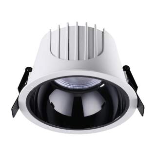 358699 SPOT NT21 276 белый/черный Светильник встраиваемый светодиодный IP20 LED 4000К 30W 100-265V KNOF | Novotech NT358699