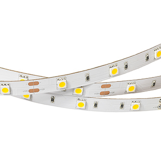 Лента RT2-5050-30-12V Warm White (150 LED) (NormaLED, 7.2 Вт/м, IP20) | Arlight 014388