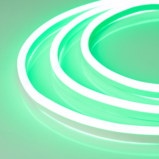 Образец Гибкий неон ARL-NEON-1608GH-SIDE 24V Green (Arlight, 6 Вт/м, IP65) | Arlight 041344