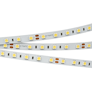 Лента RTW 2-5000NC 24V White6000 2x (5060, 300 LED, LUX) (Arlight, 14.4 Вт/м, IP65) | Arlight 014963