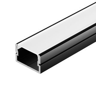 Профиль SILER-2000 ANOD BLACK (Arlight, Алюминий) | Arlight 058960