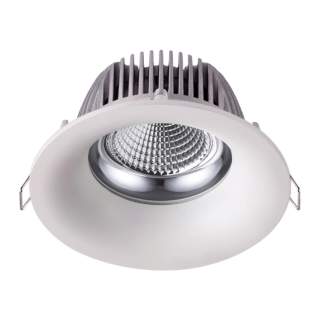 358025 SPOT NT19 277 белый Встраиваемый светильник IP20 LED 4100К 20W 220V GLOK | Novotech NT358025