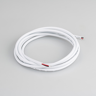 Провод питания ARL-MOONLIGHT-18AWG-2W-D6-CU-2000 White (Arlight, Закрытый) | Arlight 025560