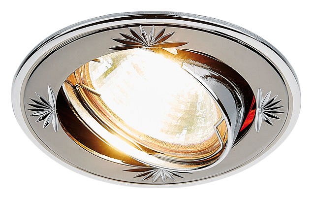 Встраиваемый светильник Ambrella Light Classic 104A CF 104A CF GU/CH | Ambrella Light AMBR104ACFGUCH