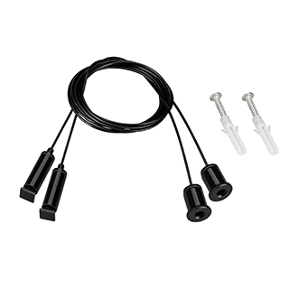 Подвес ARL-S-2x2m Set BLACK (Pad 9x2mm) (Arlight, Металл) | Arlight 042735