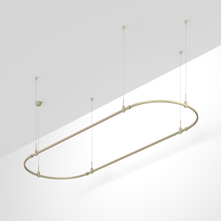 Основание ART-APRIORI-OVAL-HANG-3000x1000 (OG) (Arlight, IP20 Металл) | Arlight 054413