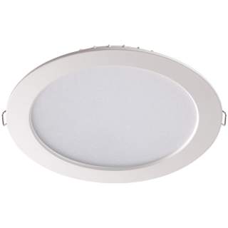 358031 SPOT NT19 302 белый Встраиваемый светильник IP20 LED 4100К 20W 220V LUNA | Novotech NT358031