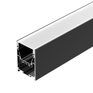 Профиль IP-LINE-5475-2000 BLACK (Arlight, Алюминий) | Arlight 053899