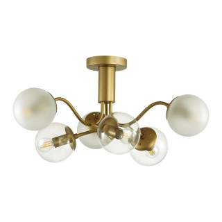 4555/6C MODERNI LN21 000 матовое золото Люстра потолочная E14 6*40W 220V CANDICE | Lumion LN4555/6C