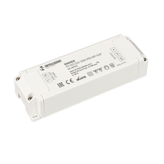 INTELLIGENT ARLIGHT Диммер TY-102-24V-30W-MIX-WF-SUF (230V, WIFI, 433MHz, 2x0.6A) (IARL, Пластик) | Arlight 031676