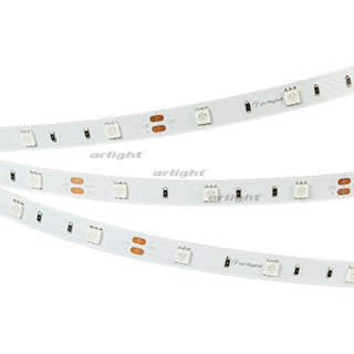 Лента RT 2-5000 12V Yellow (5060, 150 LED, LUX) (Arlight, 7.2 Вт/м, IP20) | Arlight 010598