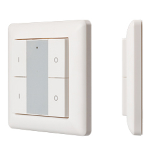 Панель Knob SR-KN9550K4-UP White (KNX, DIM) (Arlight, IP20 Пластик) | Arlight 021369