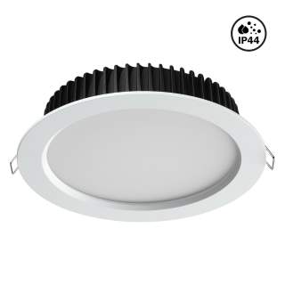 358306 SPOT NT19 290 белый Встраиваемый св-к (драйвер в комплект не входит) IP44 LED 4000K 20W DRUM | Novotech NT358306