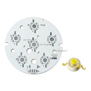 Плата D70-6E 2R-2G-2B Emitter (6x LED, 724-24) (Turlens, -) | Arlight 012013