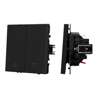 Механизм выключателя управления шторами SWT-NOBE-MKR2-SFPL-BK (230V, 10A) (Arlight, -) | Arlight 054273