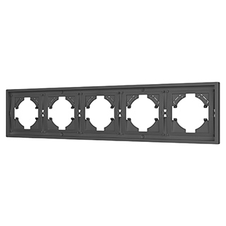 Рамка пластиковая FRM-TENDO-SFPL-5-GR (Arlight, -) | Arlight 054659