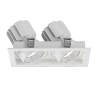 Светильник MS-VORTEX-BUILT-S250x140-2x30W Day4000 (WH-WH, 50 deg, 230V) (Arlight, IP20 Металл) | Arlight 042370