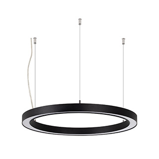 Светильник SP-CIRCLE-HANG-O3535-D500-30W Day4000 (RAL9005, 120 deg, 230V) IP40 LED (Arlight, Алюминий) | Arlight 049359