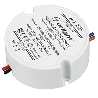 Блок питания ARJ-SP-42800-PFC-TRIAC-R (36W, 27-42V, 800mA) (Arlight, IP44 Пластик) | Arlight 040968