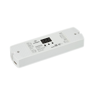 Конвертер SMART-K40-DMX (12-24V, 0/1-10V) (Arlight, IP20 Пластик) | Arlight 028413