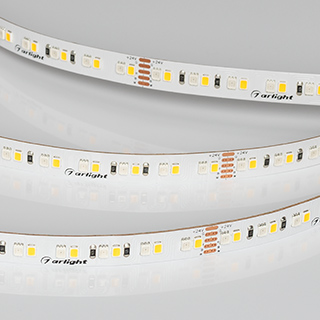 Лента RT-A168-10mm 24V RGBW-White (20 W/m, IP20, 5m) (Arlight, высок.эфф.150 лм/Вт) | Arlight 056877