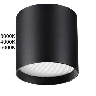 7129/8CL HIGHTECH ODL26 Потолочный светильник черный/металл IP20 LED 8W 480Лм 3000K/4000K/6000K 120° 220-240V OBEN | Odeon Light OL7129/8CL