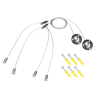Подвес LINE-6070 2x2m Set (Pad 9x2mm) (Arlight, Металл) | Arlight 056371