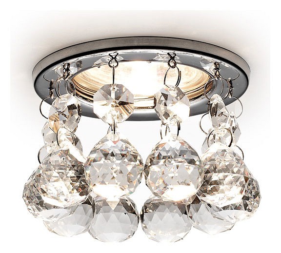 Встраиваемый светильник Ambrella Light K K2051 CH/CL | Ambrella Light AMBRK2051CHCL