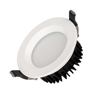 Светильник MS-MIST-BUILT-R105-9W Warm3000 (WH, 110 deg, 230V) (Arlight, IP54 Металл) | Arlight 041614