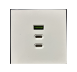 ARL NOBE USB Розетка тип А+С+С софт-тач золотой песок SCT-MUACC-SFPL-FC-GD (65W, QC3) (Arlight, -) | Arlight 061836(1)