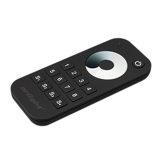 Пульт SMART-R24-DIM Black (8 зон, 2.4G) (Arlight, IP20 Пластик) | Arlight 031935