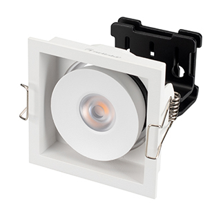 Светильник CL-SIMPLE-S80x80-9W Warm3000 (WH, 45 deg) (Arlight, IP20 Металл) | Arlight 026874