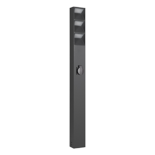 Светильник LGD-TILLIS-BOLL-SOCKET-H900-12W Warm3000 (GR, 92 deg, 230V) (Arlight, IP54 Металл) | Arlight 055038