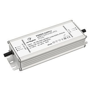 Блок питания ARPV-UH12100-PFC (12V, 8.0A, 96W) (Arlight, IP67 Металл, 7 лет) | Arlight 024267