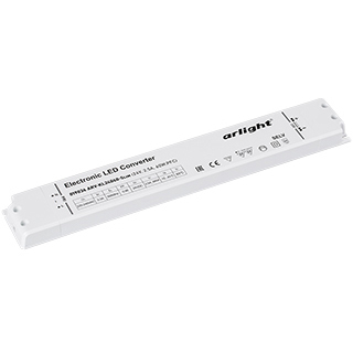 Блок питания ARV-KL24060-Slim (24V, 2.5A, 60W,PFC) (Arlight, IP20 Пластик) | Arlight 019036