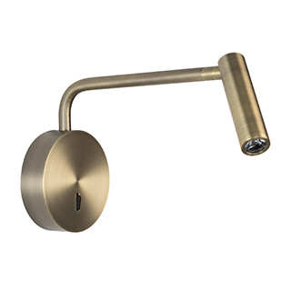 Светильник SP-VERDI-LONG-WALL-3W Warm3000 (BR, 20 deg, 230V) (Arlight, IP20 Металл) | Arlight 058490