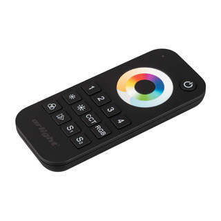 Пульт SMART-R22-MULTI Black (4 зоны, 2.4G) (Arlight, IP20 Пластик) | Arlight 023473